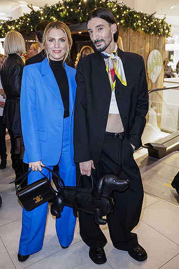  Vivianne Geppert und Julian Daynov beim Breuninger Flagship Store Event "A Night of Joy" am 21.11.2023 (©Photo Isa Foltin/Getty Images für Breuninger)